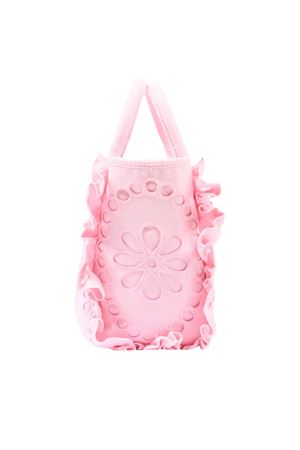 Colette Volant pink canvas bag SAINT BARTH KIDS | COL002700411L